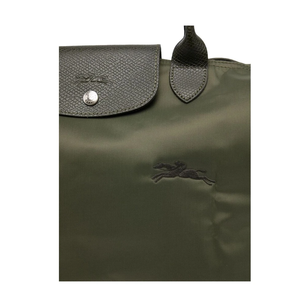 Longchamp Militair-Groene Le Pliage Original Tote Green Dames