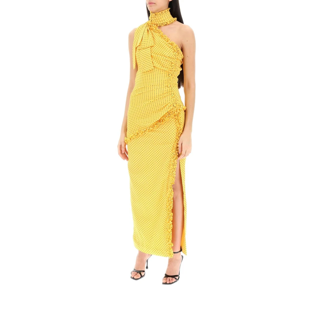 Alessandra Rich Dresses Yellow Dames