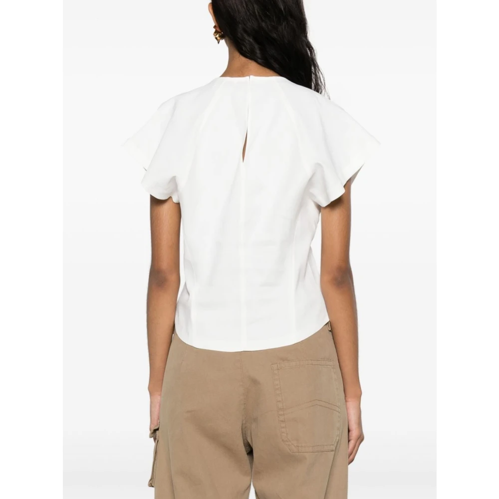 Isabel marant Witte Mustee Top White Dames