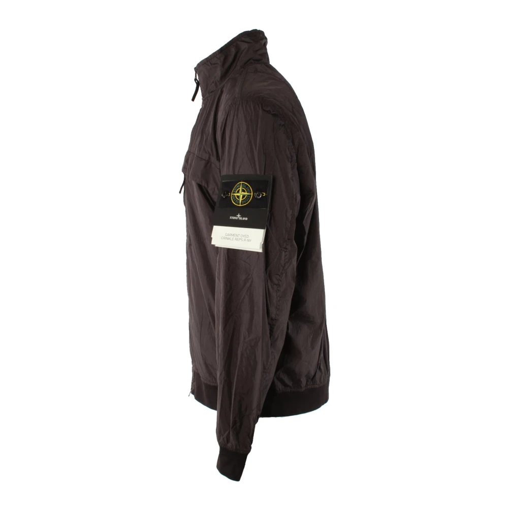 Stone Island Groene Nylon Jas Heren Stijl 801541022 Green Heren