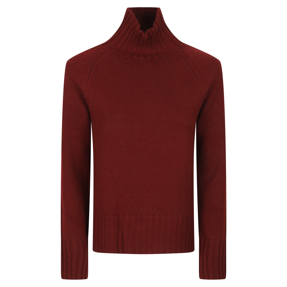 Max Mara , Damen, Strickwaren, Rot, S