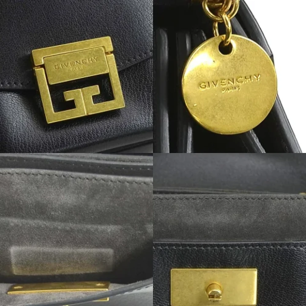 Givenchy Pre-owned Leather shoulder-bags Black Dames