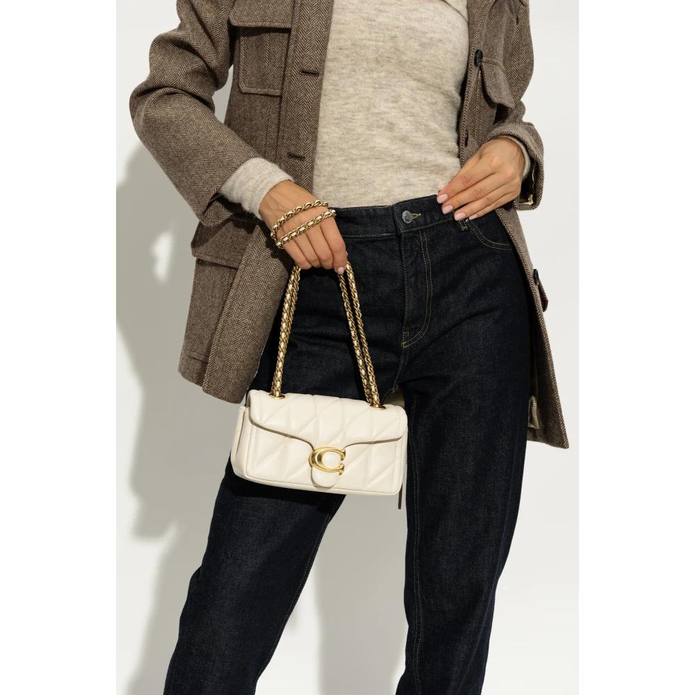Coach Schoudertas Beige Dames