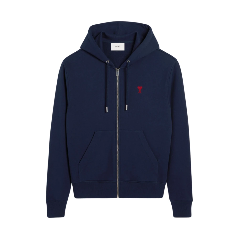 Sweatshirts & Hoodies > Zip-throughs - - Ami Paris - Modalova