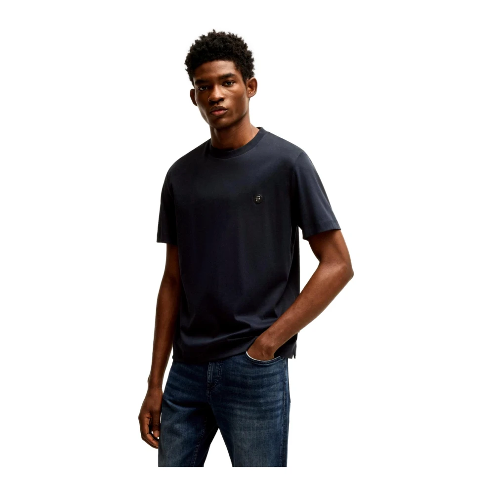 Hugo Boss Heren C-Taut 01 Zwarte T-shirt Black Heren