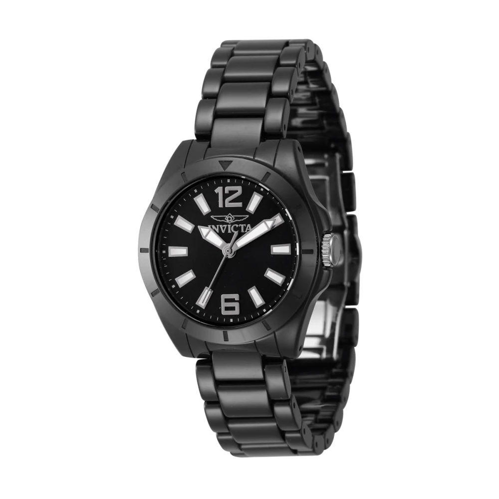 Invicta Watches Ceramics 47336 Women's Quartz Watch - 32mm Black, Dam