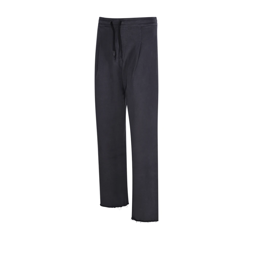 A Paper Kid Gewassen Zwarte Sweatpant Black Heren
