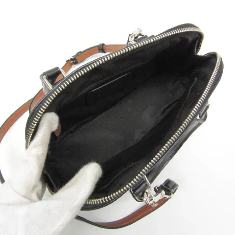 Coach Pre-owned Leather handbags Black Dames
