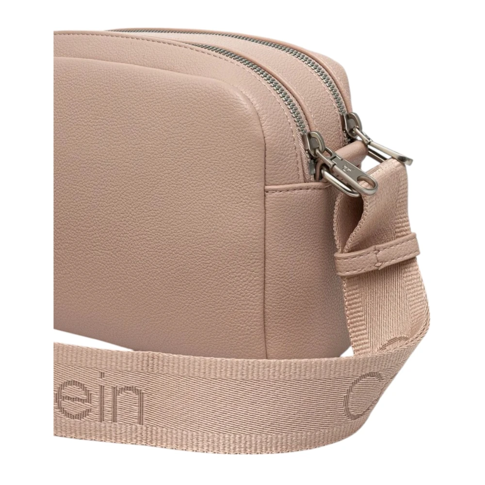Calvin Klein Roze Rits Tas Lente Zomer Vrouwen Pink Dames