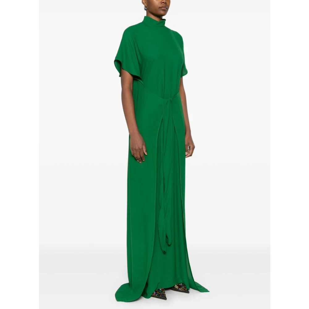 N21 Elegante Maxi Jurken voor Vrouwen Green Dames