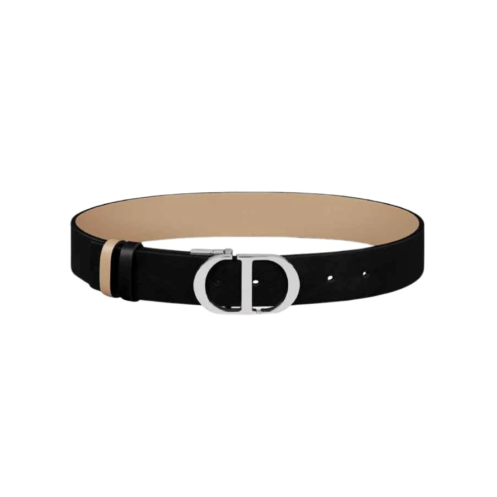 Dior, Accessoarer, Dam, 75 CM, Vändbar Montaigne Beige/Svart Väska