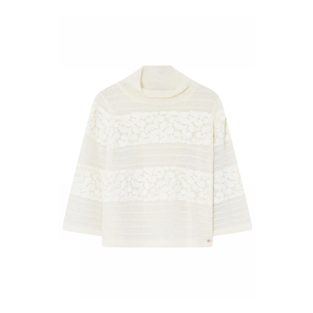 Gustav Kanten Gebreide Trui Off White Dames
