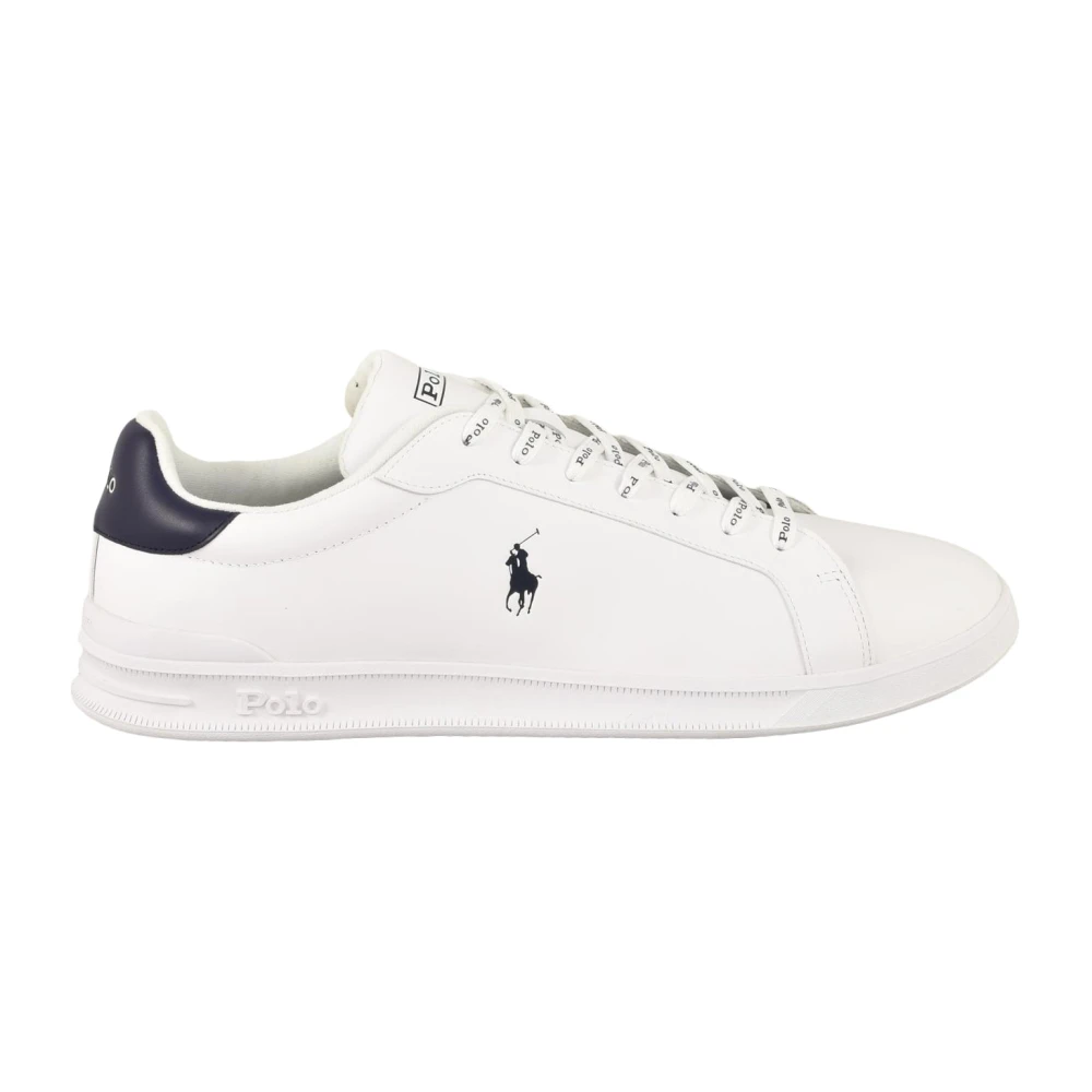 Ralph Lauren Men's White Sneakers, 12 Uk, Polo Trainers