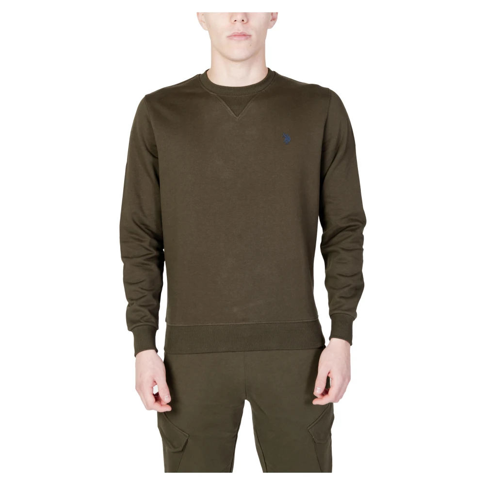 U.s. Polo Assn. Heren Sweatshirt zonder capuchon Green Heren