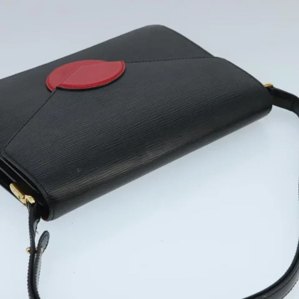 Louis Vuitton Vintage Pre-owned Leather shoulder-bags Black Dames