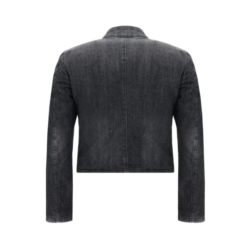 Balenciaga Gewatteerde Denim Racer Jack Black Dames