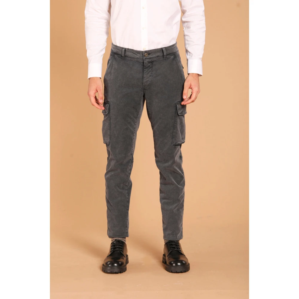 Mason's Slimme Cargo Broek Chile Model Blue Heren