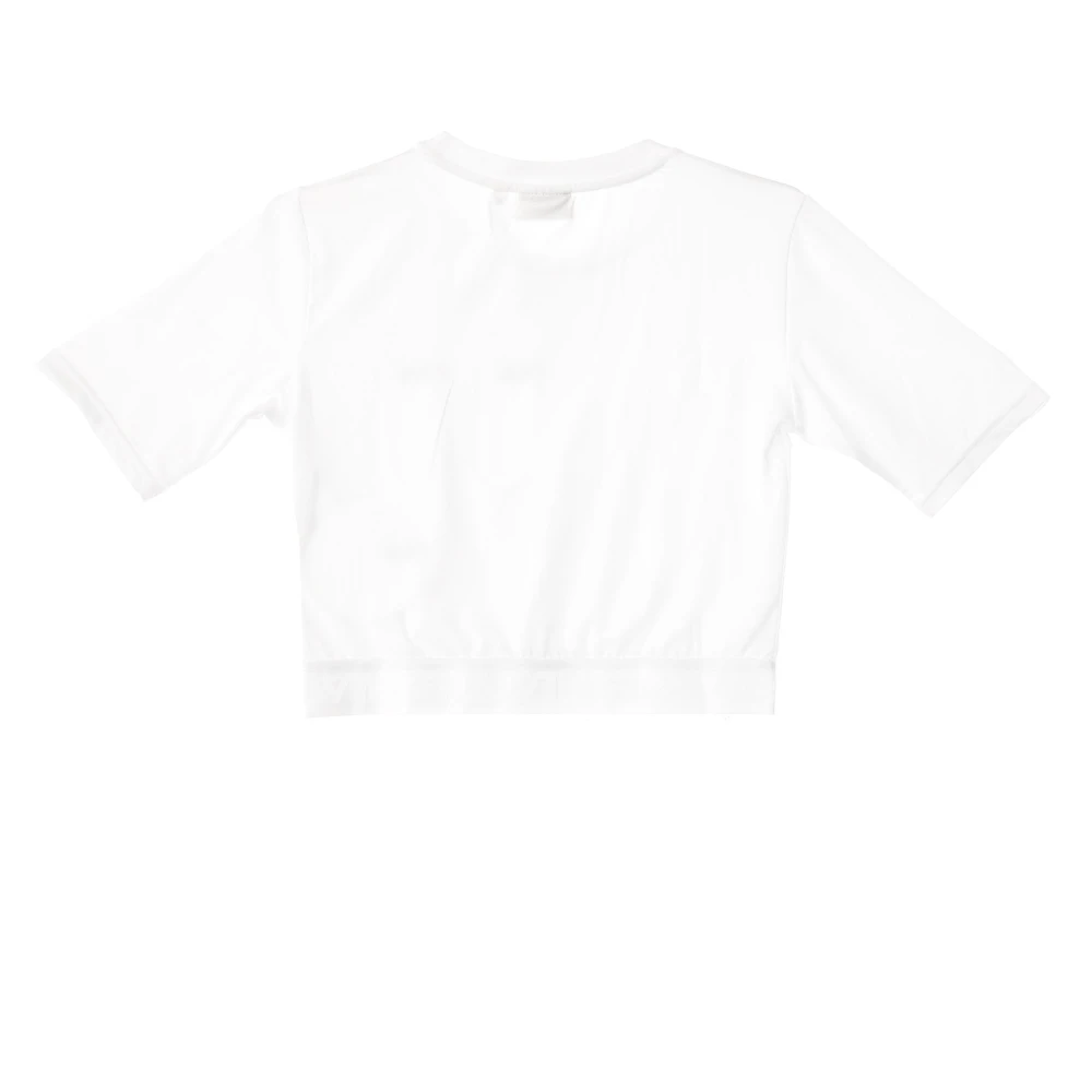 Fila Witte Cropped Tee Dames Kort T-Shirt White Dames