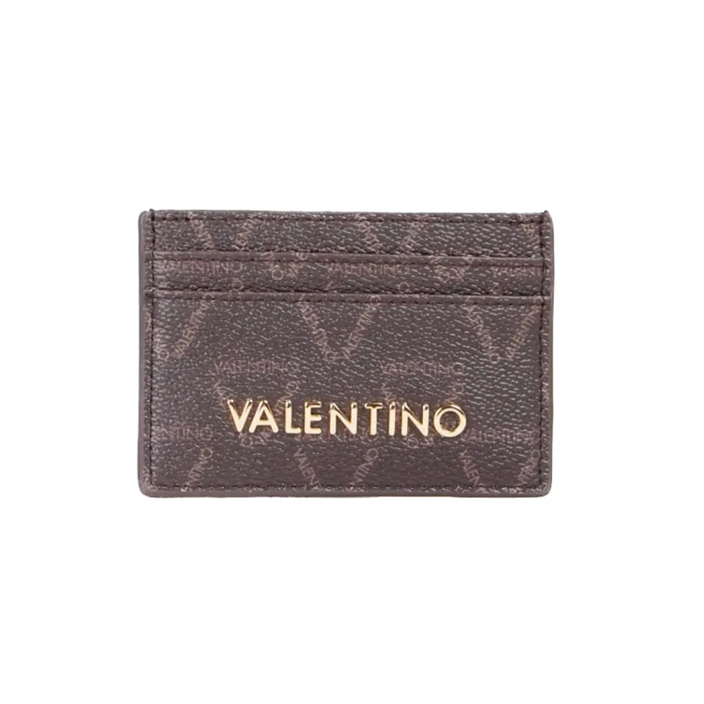 Valentino by Mario Valentino Kaarthouder Portemonnees voor Mannen en Vrouwen Brown Dames