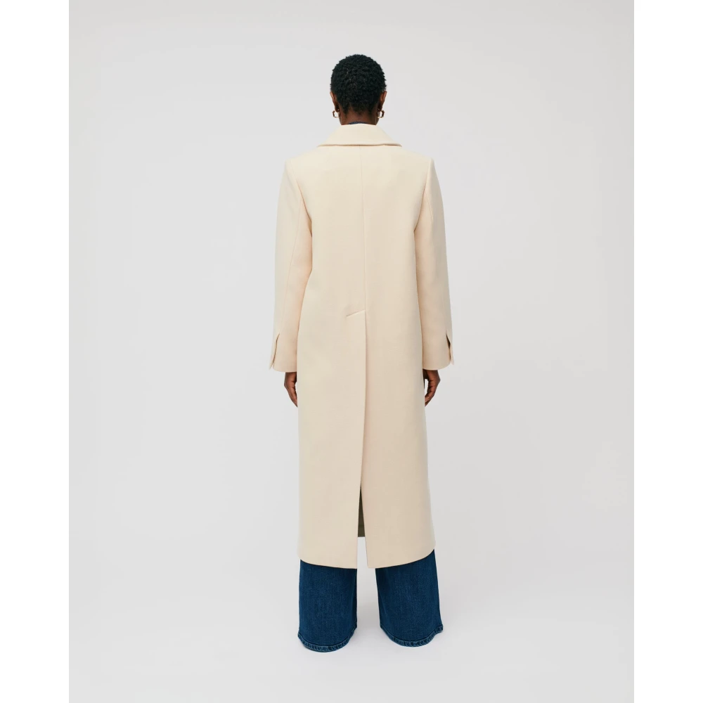 IVY OAK Oversized Boxy Winterjas Beige Dames