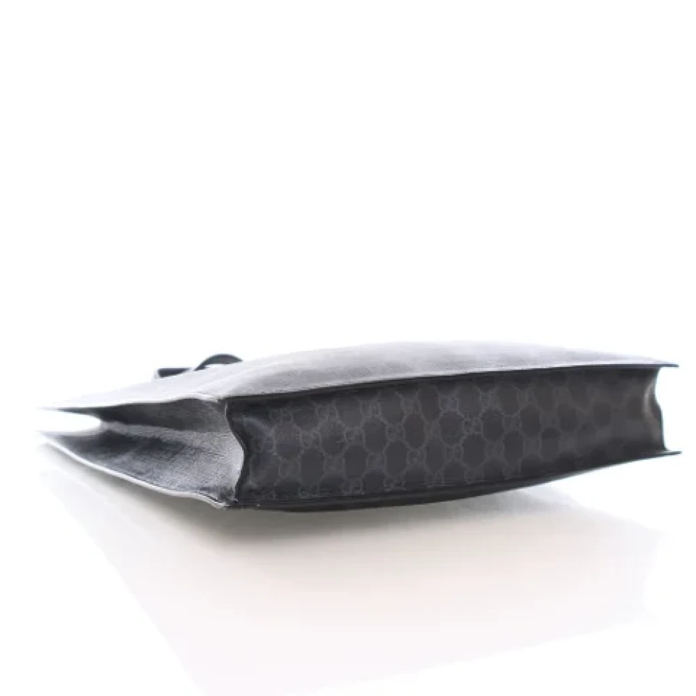 Gucci Vintage Pre-owned Coated canvas gucci-bags Black Dames