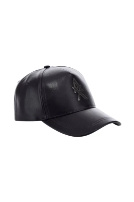 Fusk läder basebollkeps