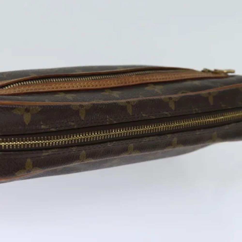 Louis Vuitton Vintage Pre-owned Canvas clutches Brown Dames