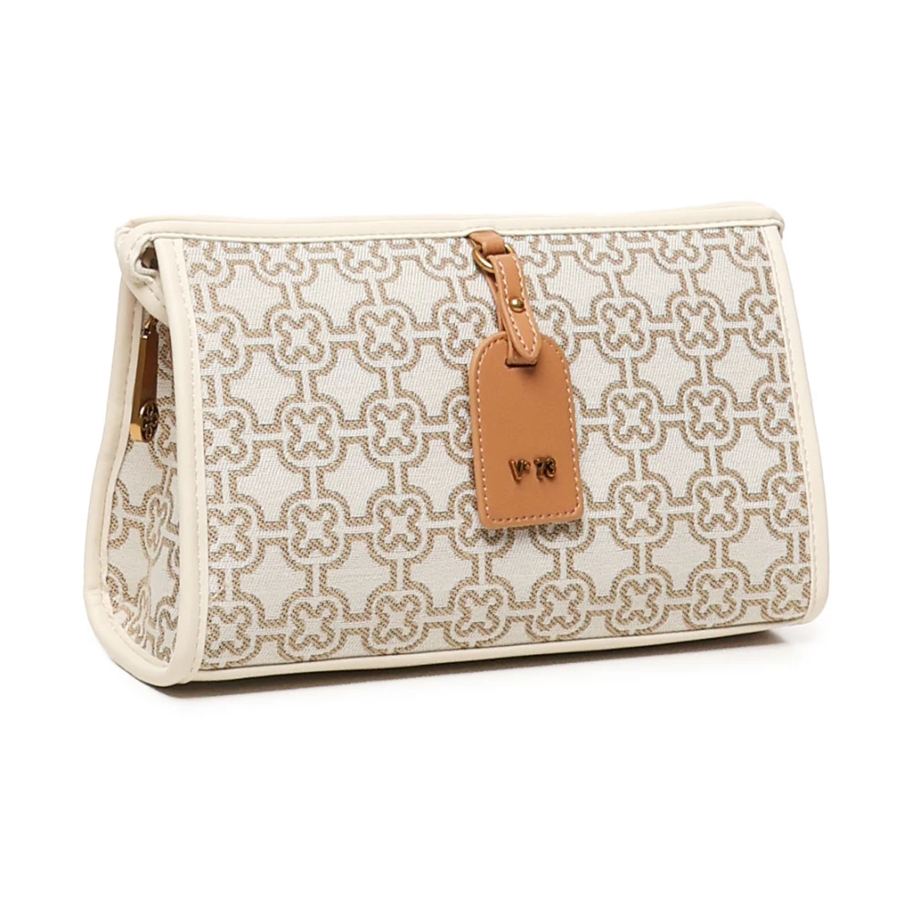 V73 Beige Accessoires met Persoonlijk Jacquard Beige Dames