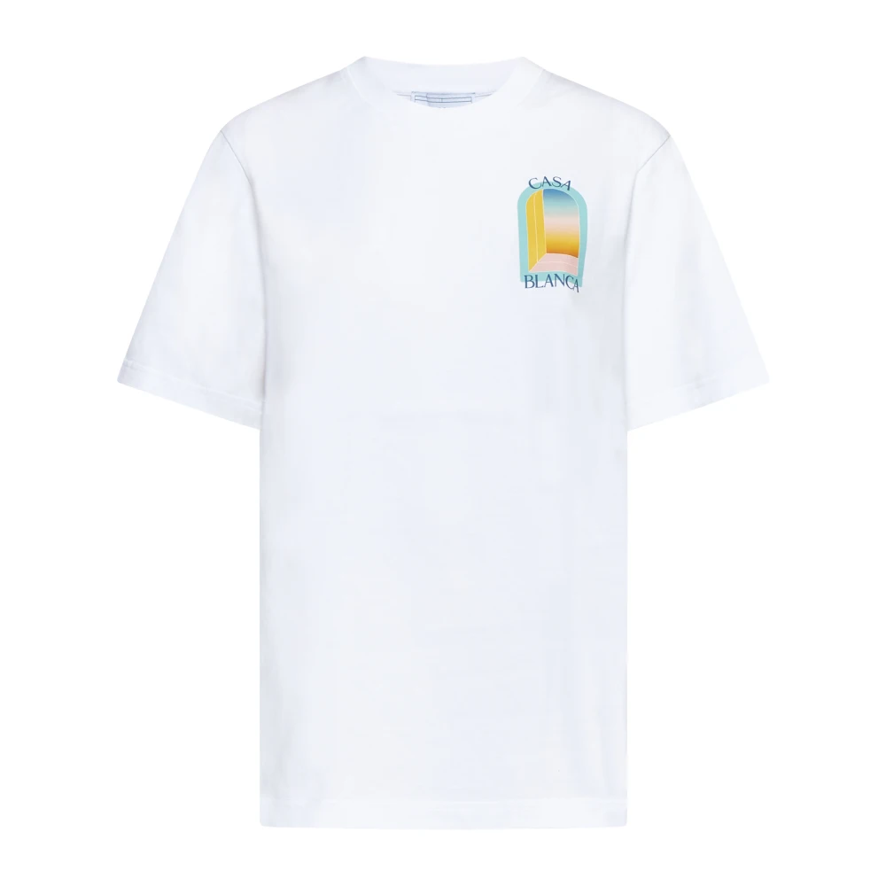 Casablanca Stijlvolle T-shirts en Polos White Dames