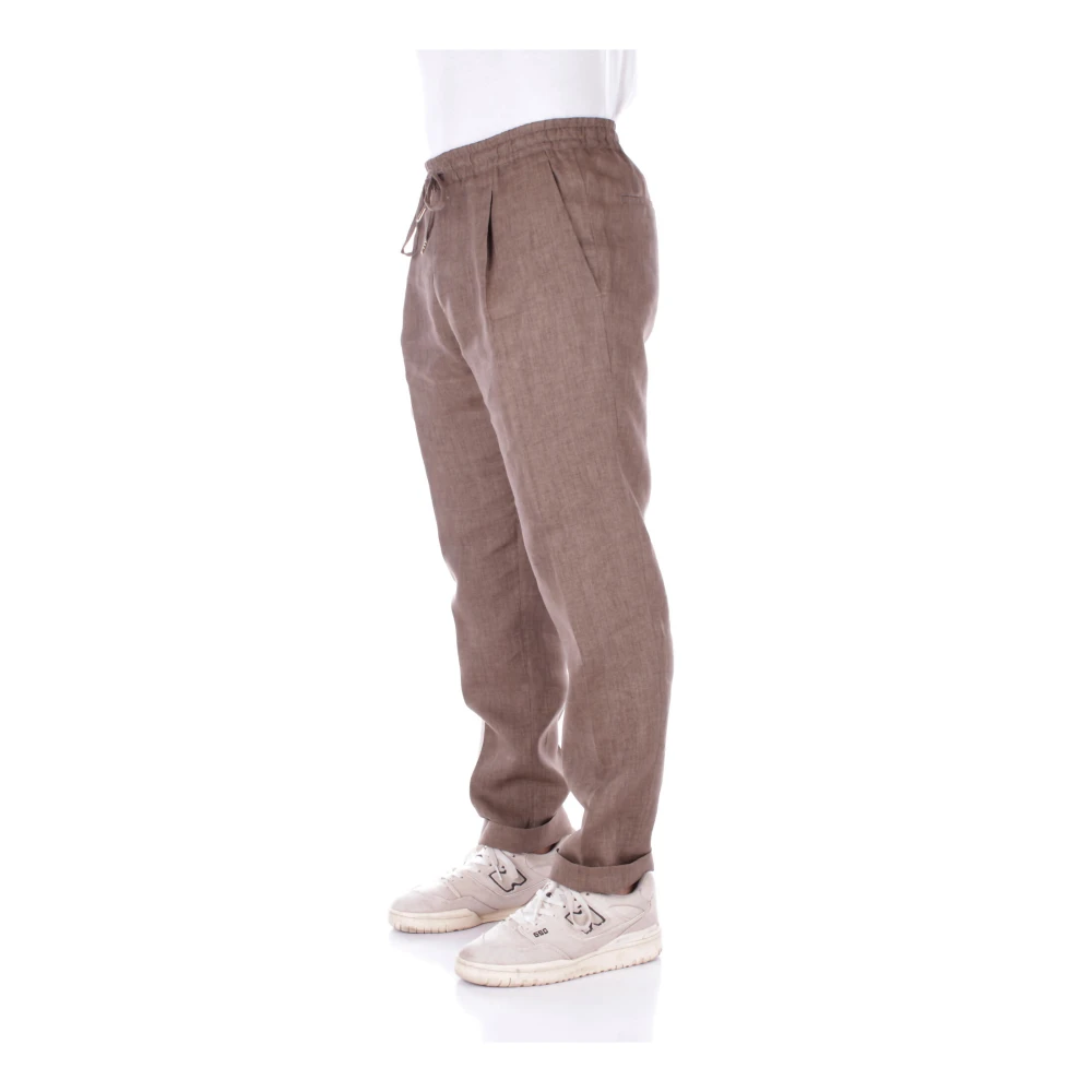 Briglia Slim-fit Trousers Brown Heren