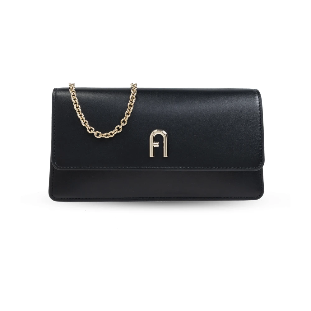 Furla Axelväska Diamante Mini Black, Dam