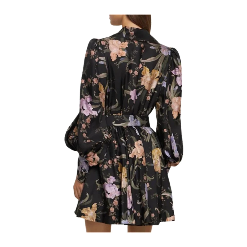 Zimmermann Bloemen Mini Jurk met Flare Multicolor Dames