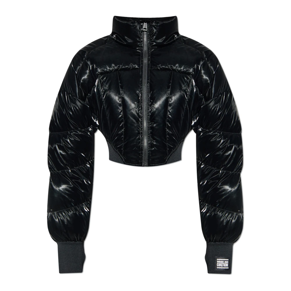 Versace Jeans Couture Korte donsjas Black Dames