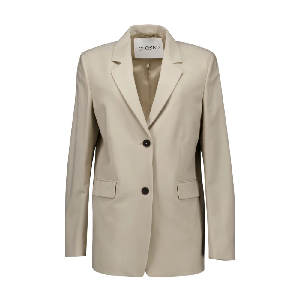 Closed Beige Blazers Beige Dames