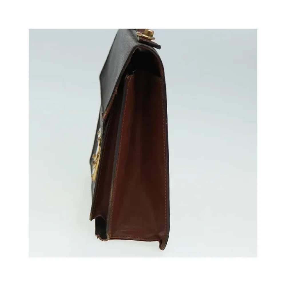 Louis Vuitton Vintage Pre-owned Canvas handbags Black Dames