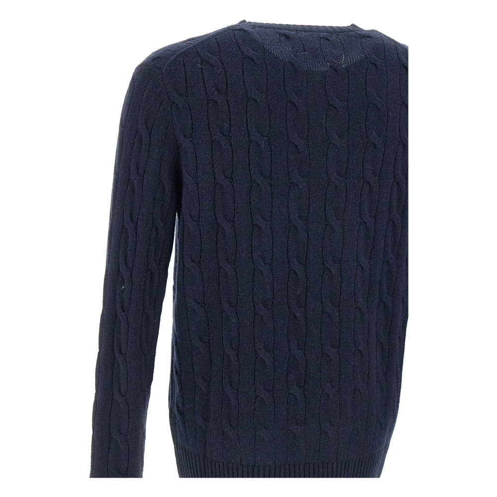 MC2 Saint Barth Regent Wol Kasjmier Trui Blue Heren