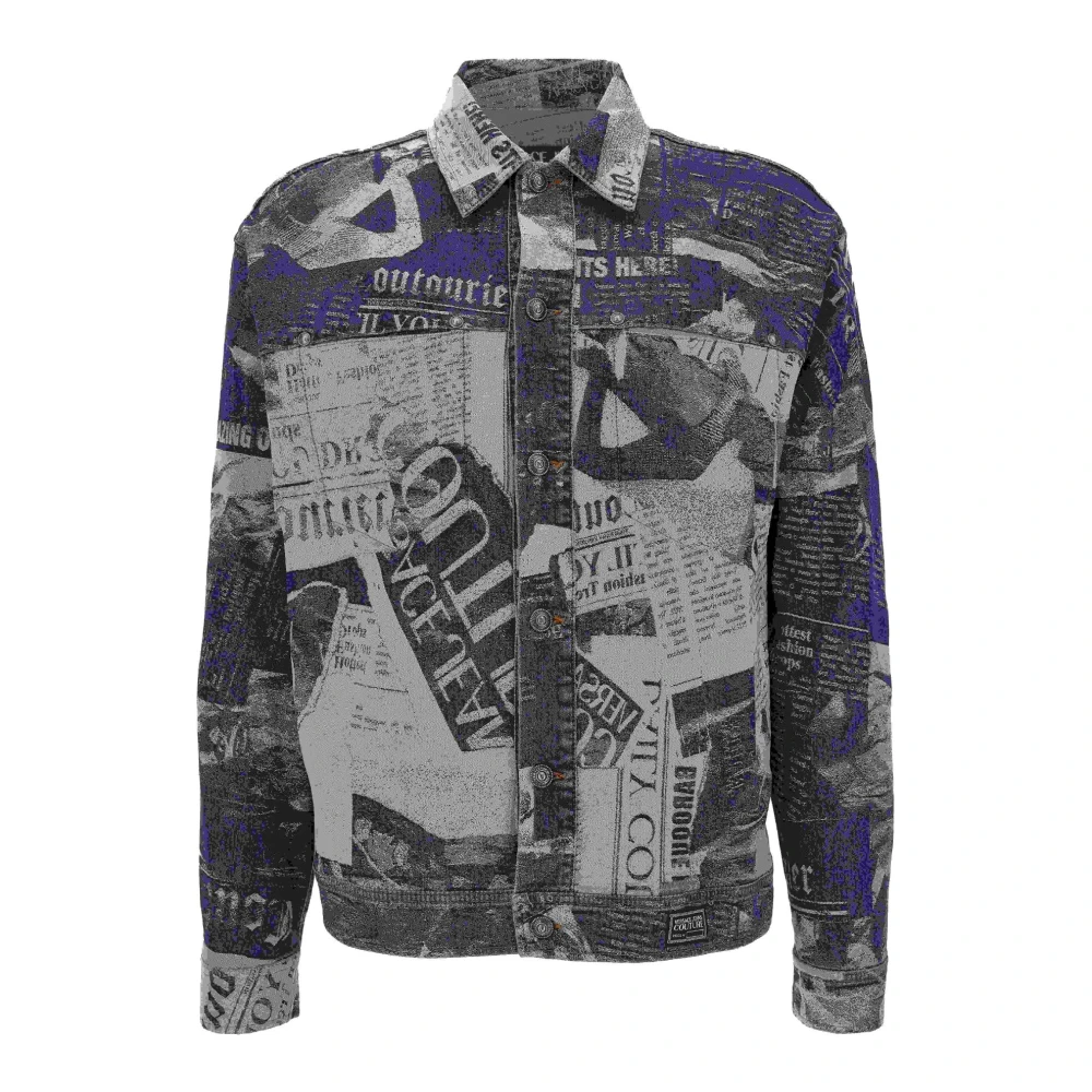 Jackets > Denim Jackets - - Versace Jeans Couture - Modalova