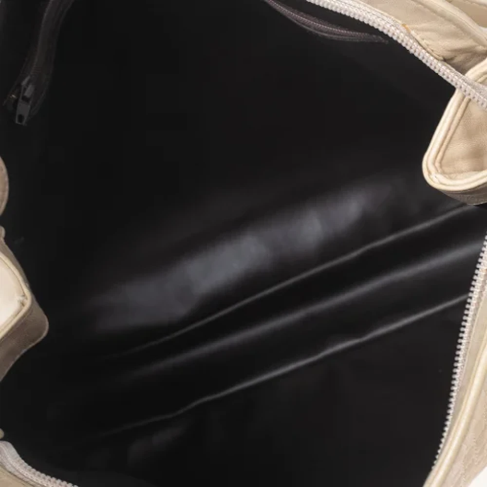 Bally Pre-owned Leather shoulder-bags Beige Dames