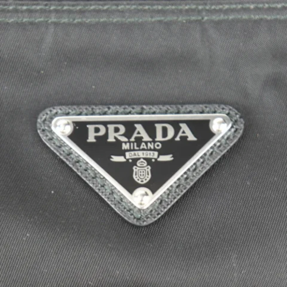 Prada Vintage Pre-owned Fabric prada-bags Black Dames