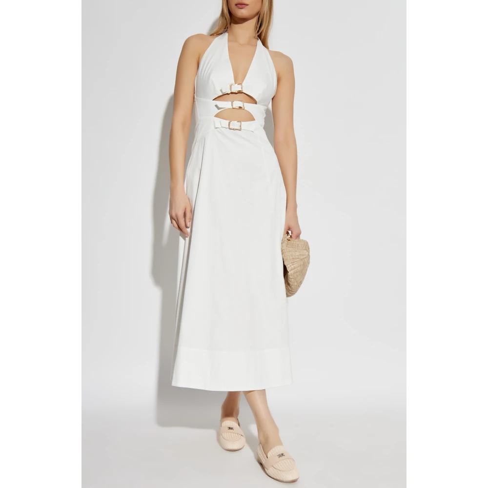 Cult Gaia Braxton Jurk White Dames