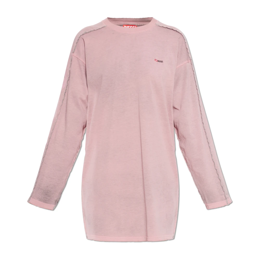 Diesel Donna Rosa Abiti, L, New,