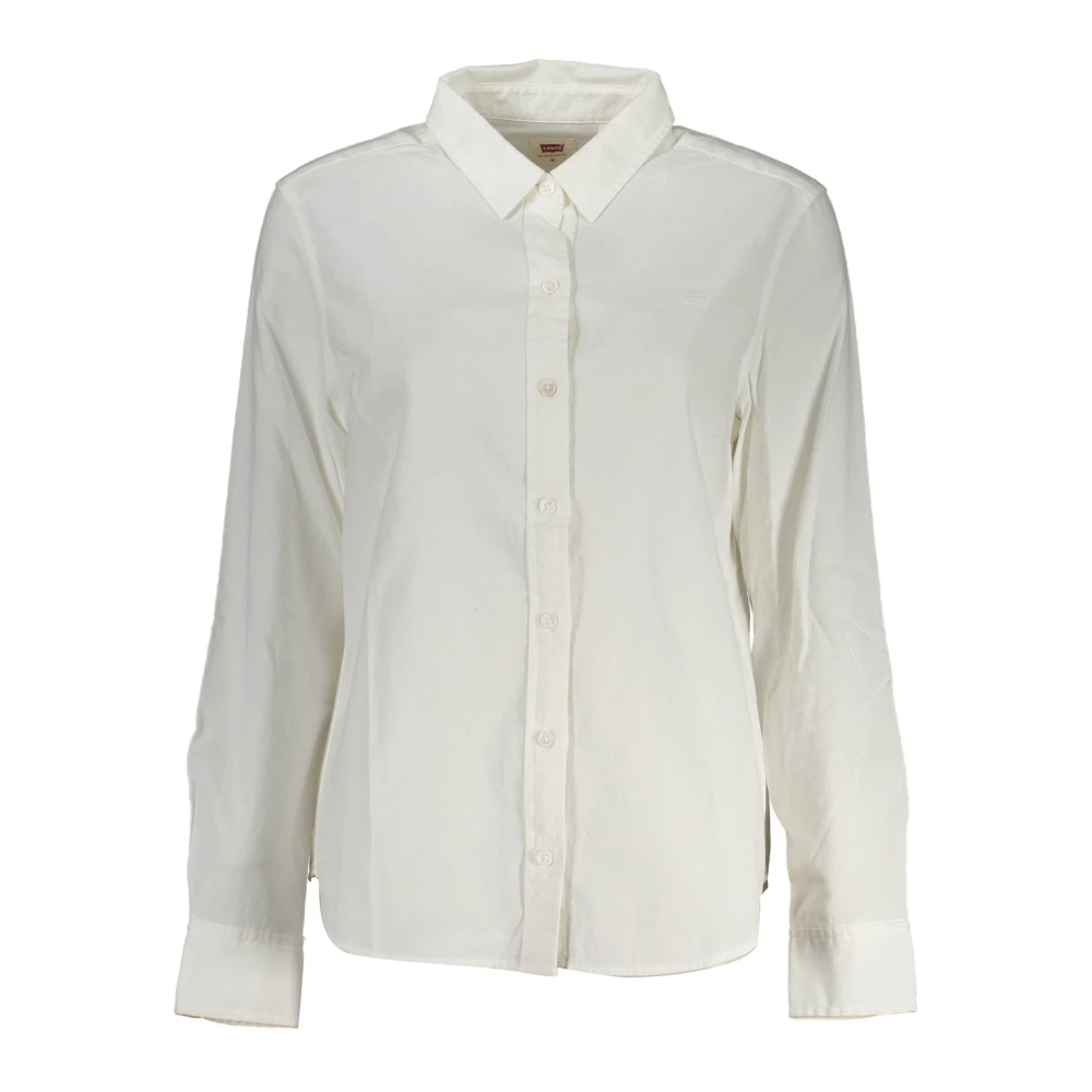 Levi's Women's White Long Sleeve Shirt Woman - Shirts - Xs - Blouses & Shirts