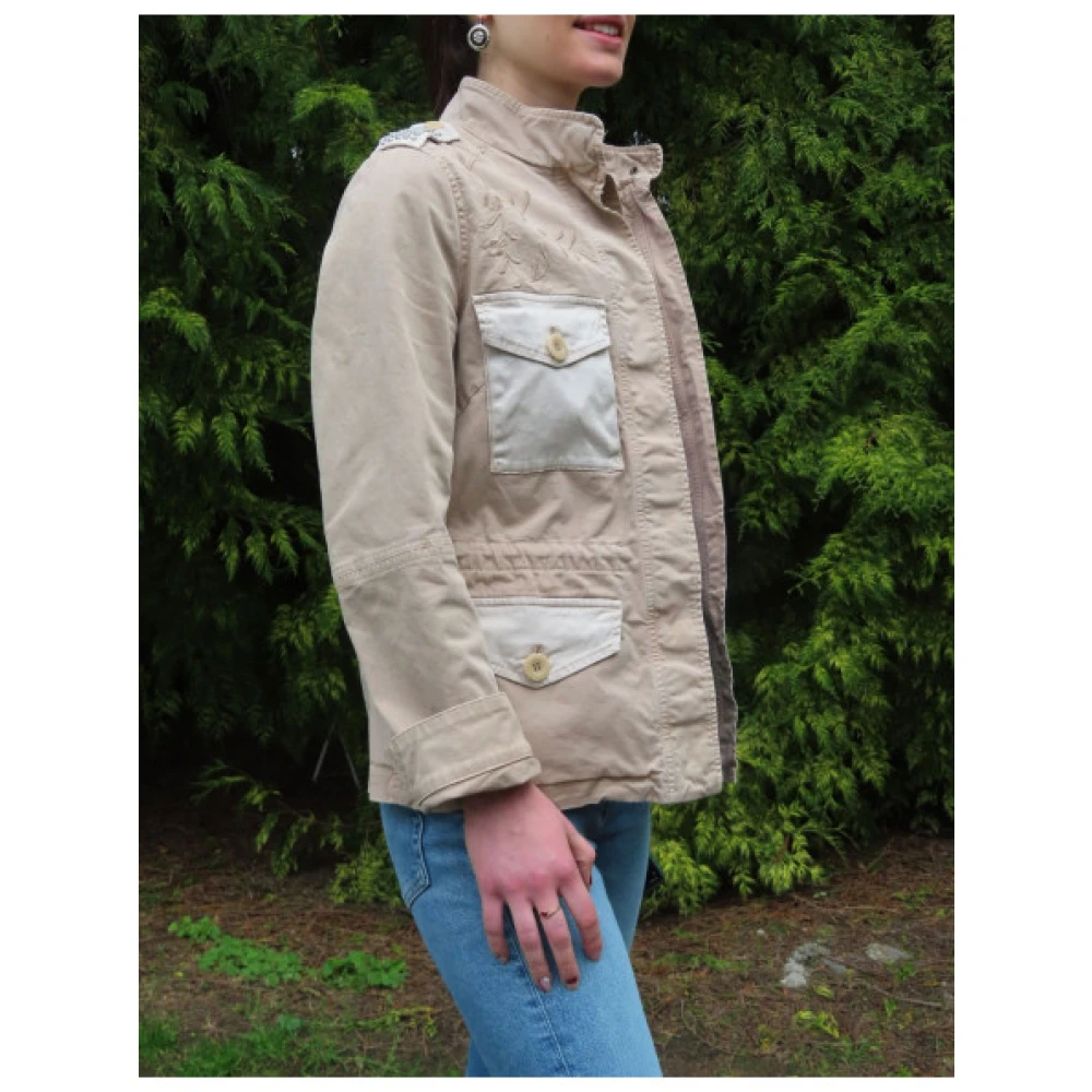 Mason's Geborduurde Eva Safari Jas Beige Dames