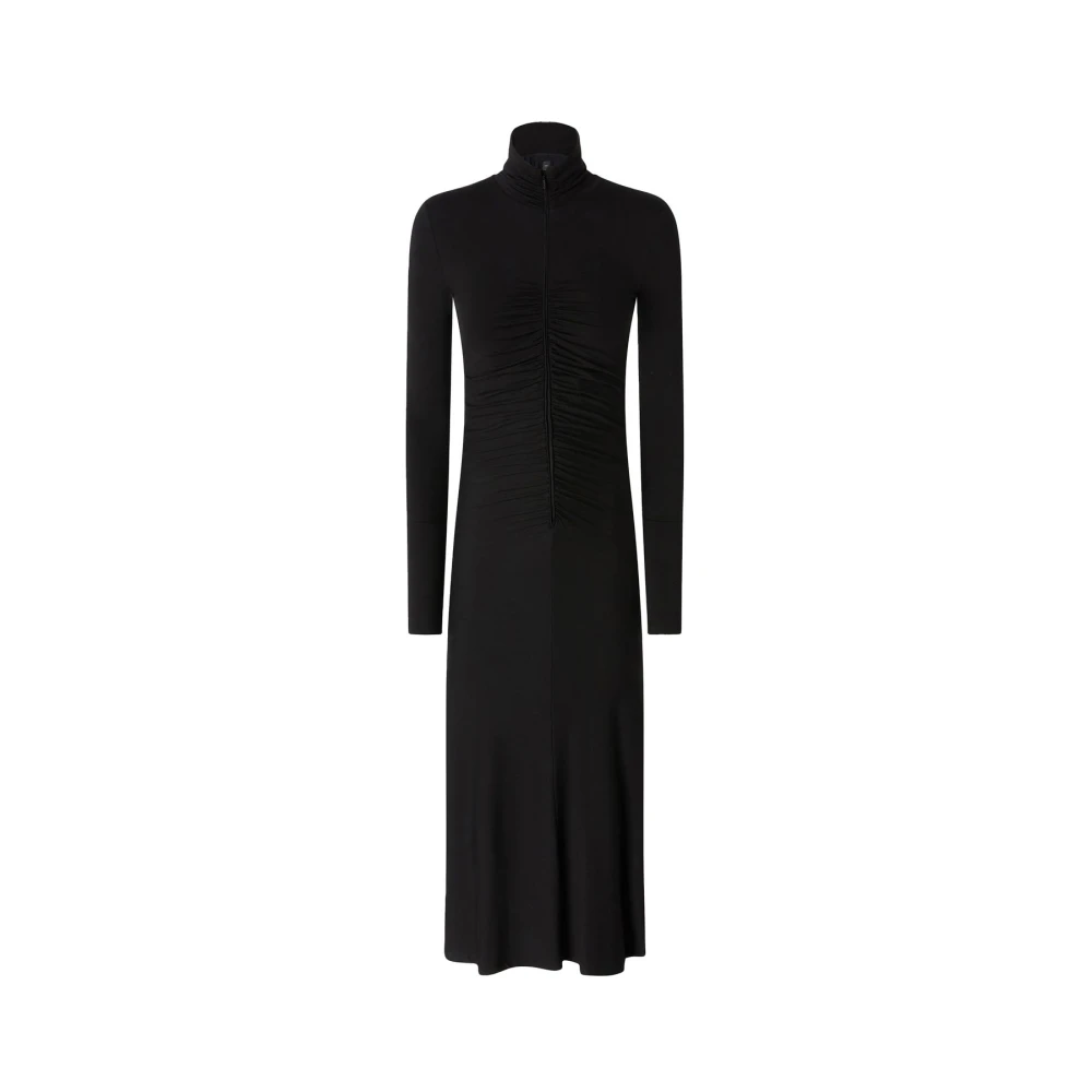 Pinko Women's Black Midi Dresses, M, Dimitrova Dress