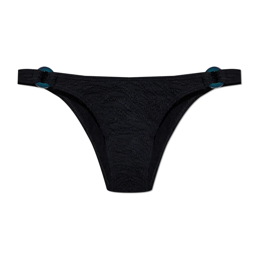 Bond-Eye Badpak bodem Ring Scene Black Dames