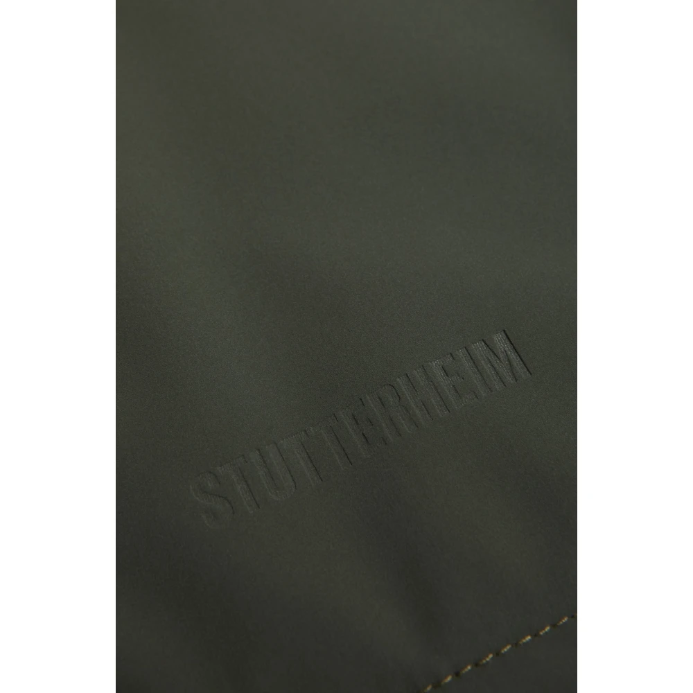 Stutterheim Winter Matte A-Lijn Regenjas Green Dames