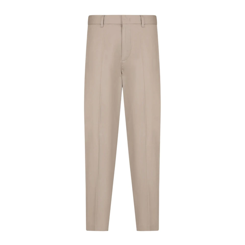 Emporio Armani Stijlvolle Broeken voor Mannen Beige Heren