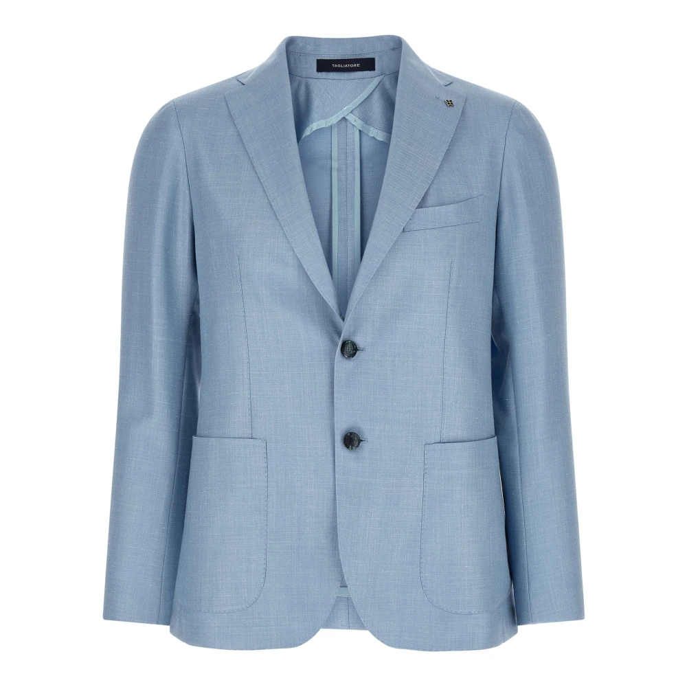 Tagliatore Men's Blue Montecarlo Blazer