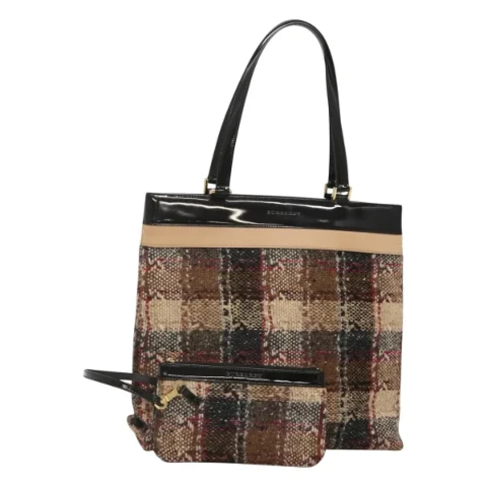 Pre-owned > Pre-owned Bags > Pre-owned Tote Bags - - Burberry Vintage - Modalova