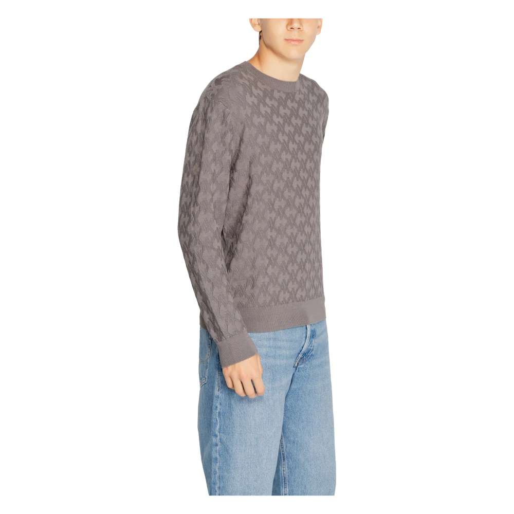 Armani Exchange Heren Trui Herfst Winter Collectie Gray Heren